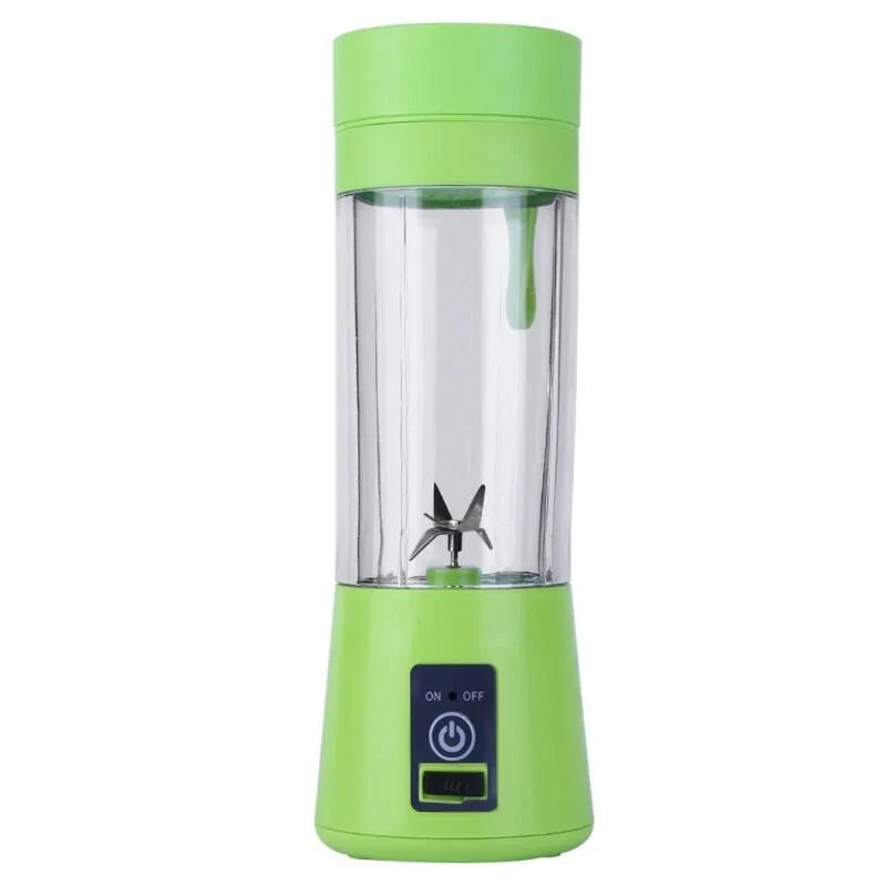 Licuadora Portátil de Vaso Eléctrica con Diseño de Vidrio