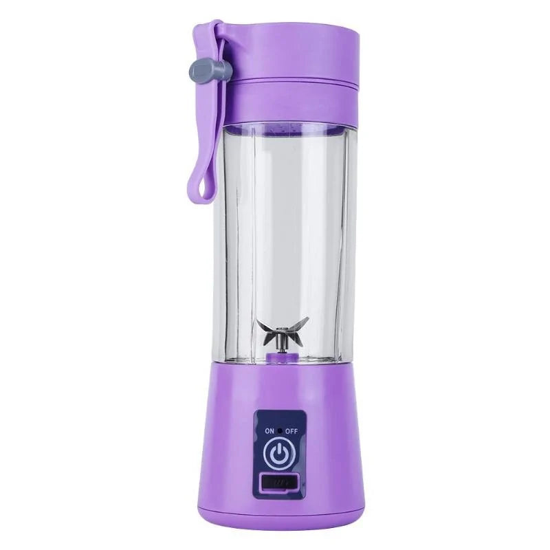 Licuadora Portátil de Vaso Eléctrica con Diseño de Vidrio