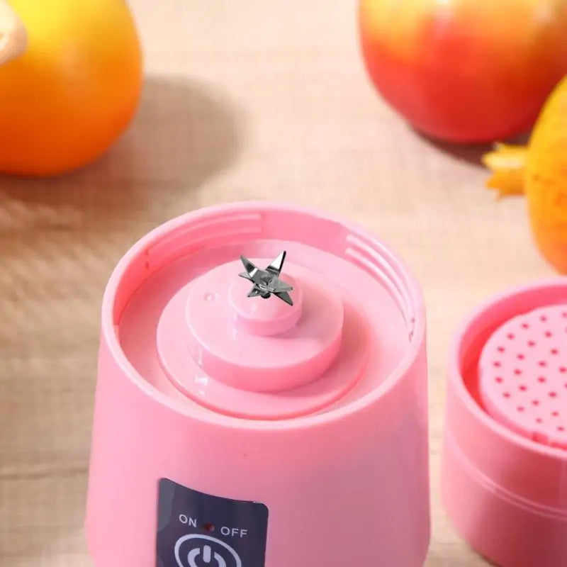 Licuadora Portátil de Vaso Eléctrica con Diseño de Vidrio
