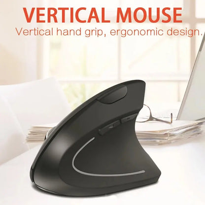 Mouse vertical sem fio