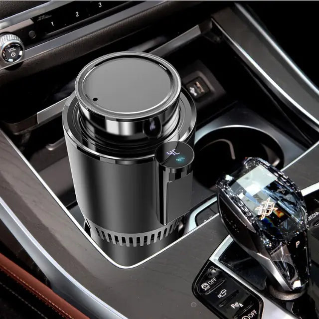 Portavasos Inteligente para Automóvil con Calefacción y Enfriamiento