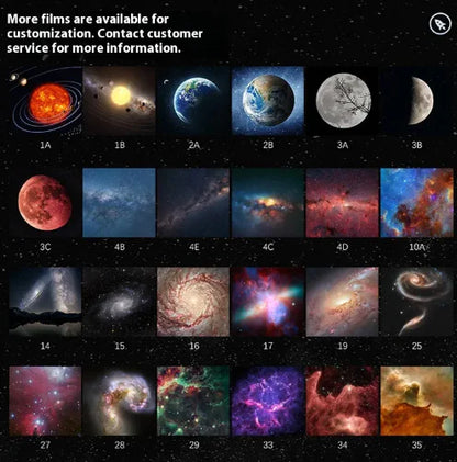 Lámpara de Proyección Estelar HD