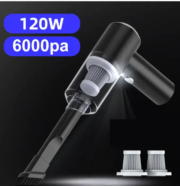 Aspiradora Inalámbrica para Coche de 120W