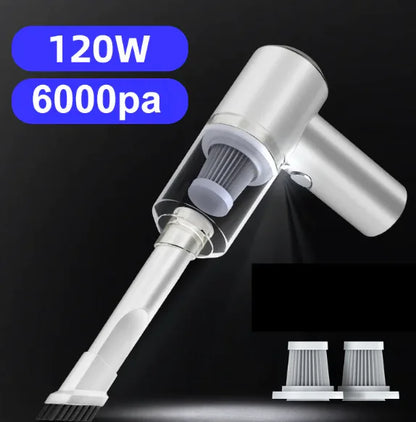 Aspiradora Inalámbrica para Coche de 120W