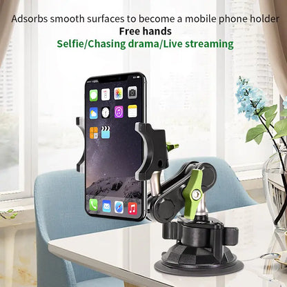 Tripod Arm Ball Head for Phones, Cameras