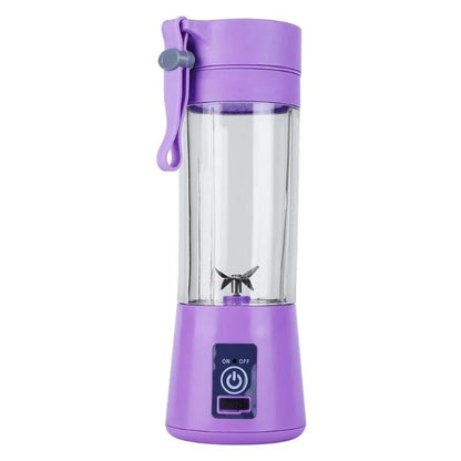 Licuadora Portátil de Vaso Eléctrica con Diseño de Vidrio