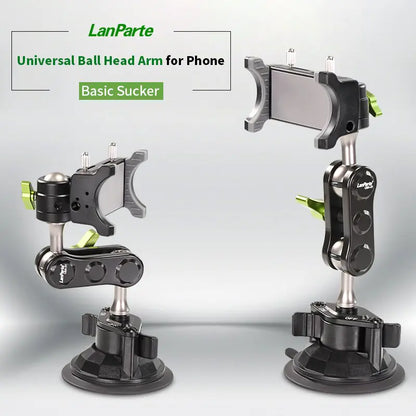 Tripod Arm Ball Head for Phones, Cameras