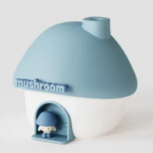 Humidificador con Luz en Forma de Casa de Hongo