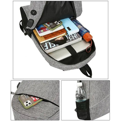 Mochila con Cargador USB