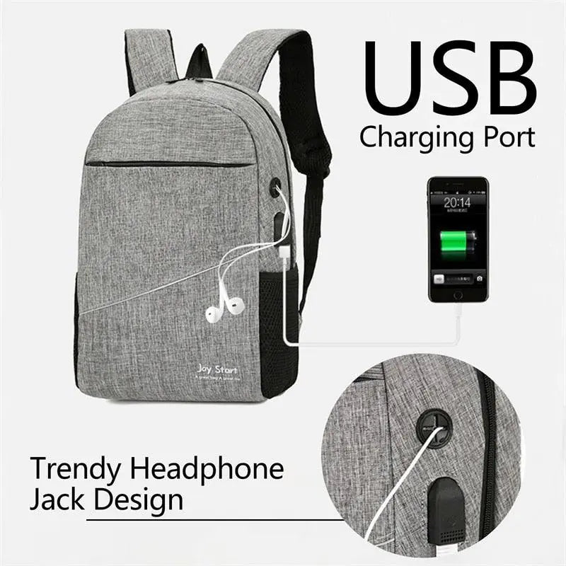 Mochila con Cargador USB