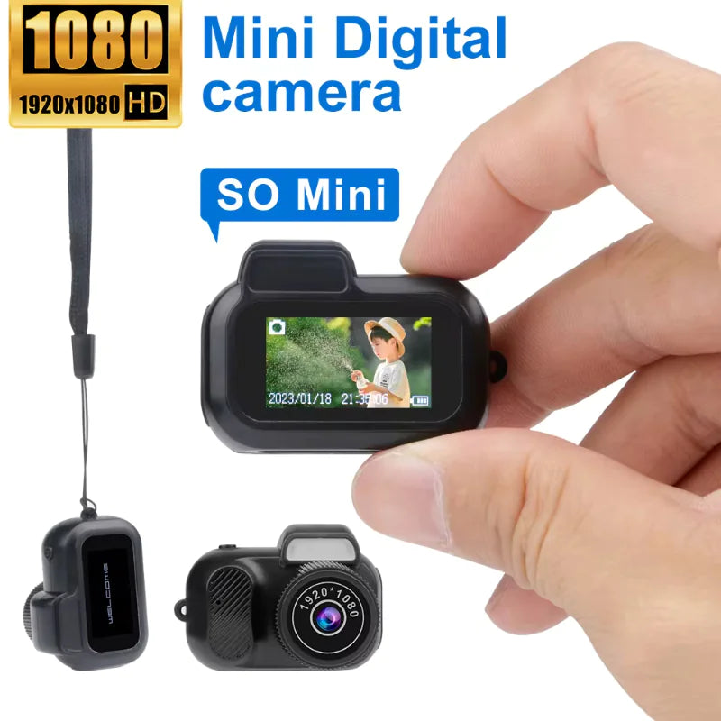 Cámara Mini Videocámara HD 1080P - Compacta y Versátil