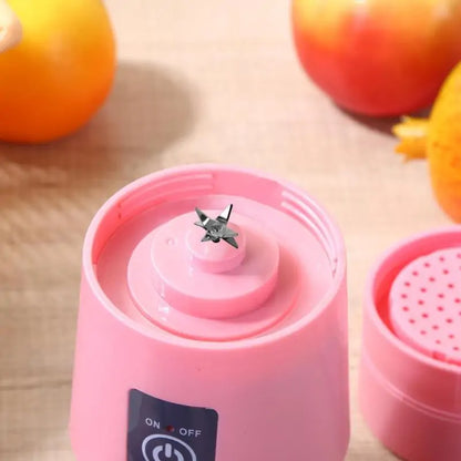 Licuadora Portátil de Vaso Eléctrica con Diseño de Vidrio