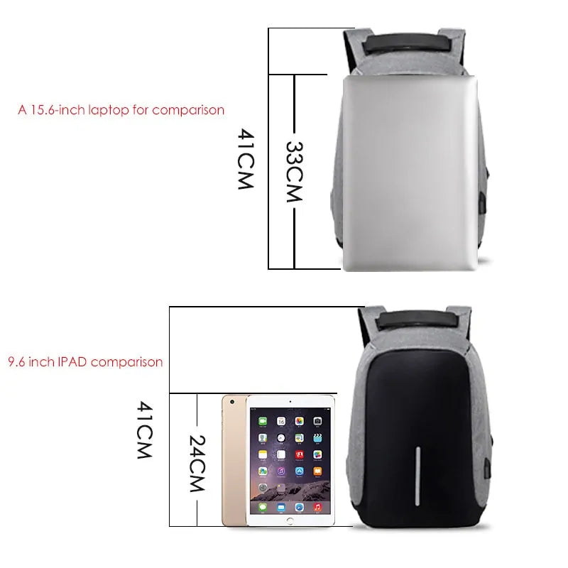 Mochila para Laptop con Cargador USB